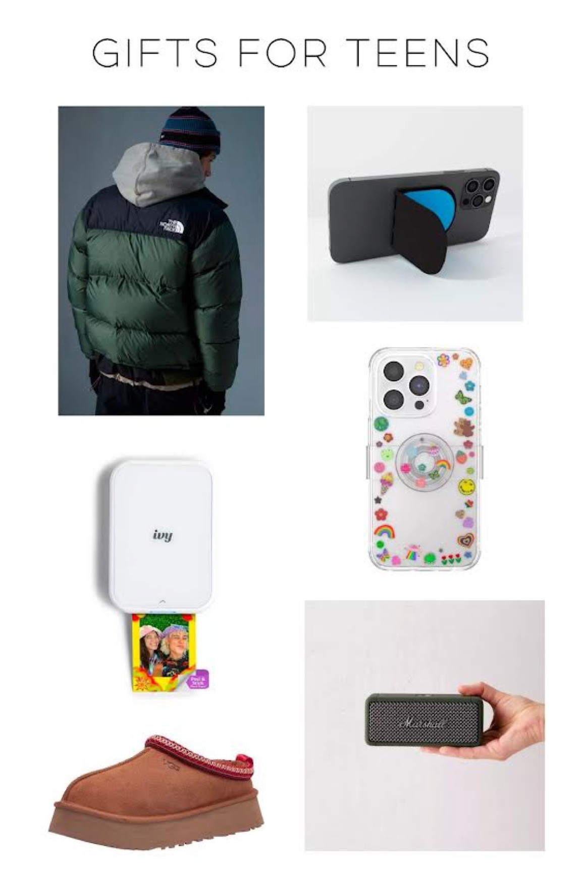 Gifts for teens