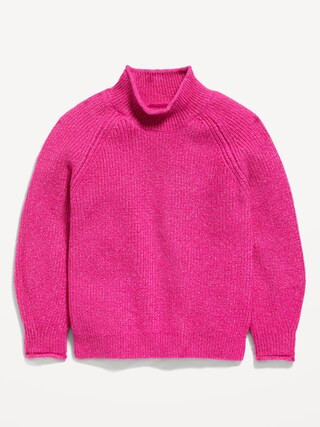 Mock-Neck Cocoon Tunic Sweater for Toddler Girls | Old Navy (US)