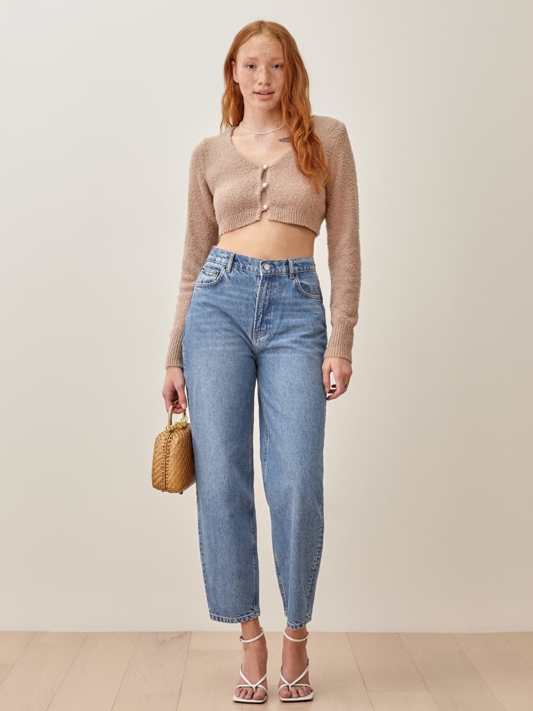 Kris High Rise Relaxed Curve Jeans | Reformation (US & AU)