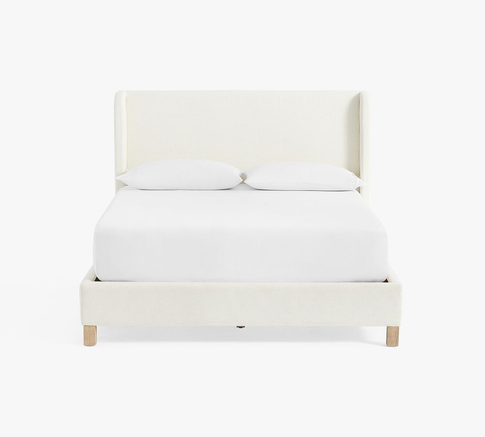 Arlo Upholstered Shelter Bed | Pottery Barn (US)
