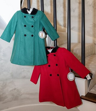 x Darby Fallon Clark Little/Big Girls 2T-10 Ellie Dress Coat | Dillard's