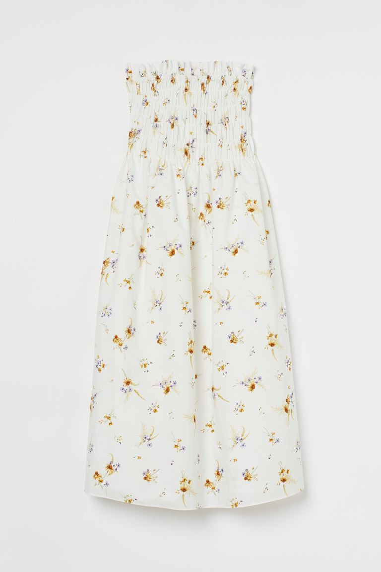 Smocked Bandeau Dress | H&M (US + CA)