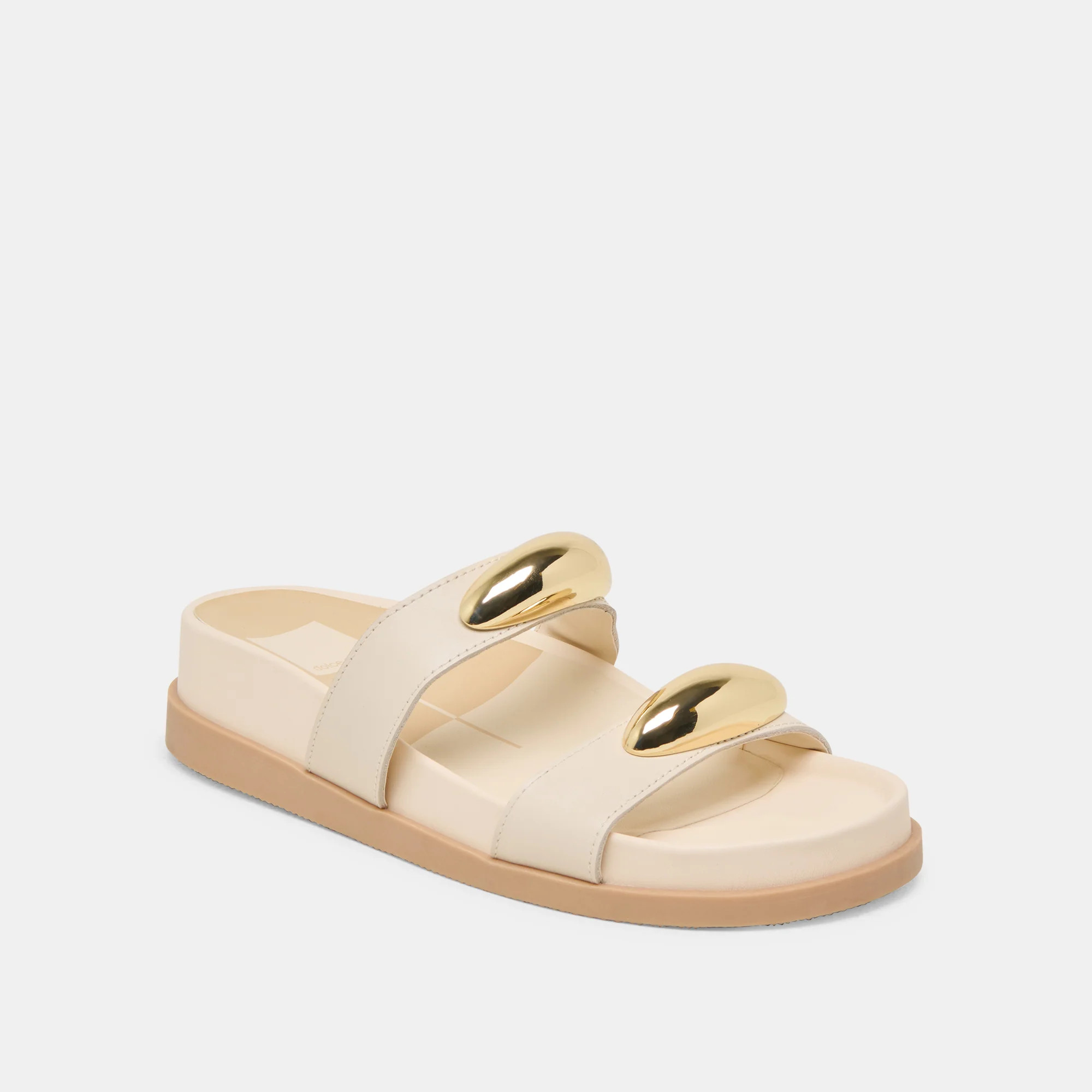 Satine Bone Leather Sandals | Dolce Vita | DolceVita.com