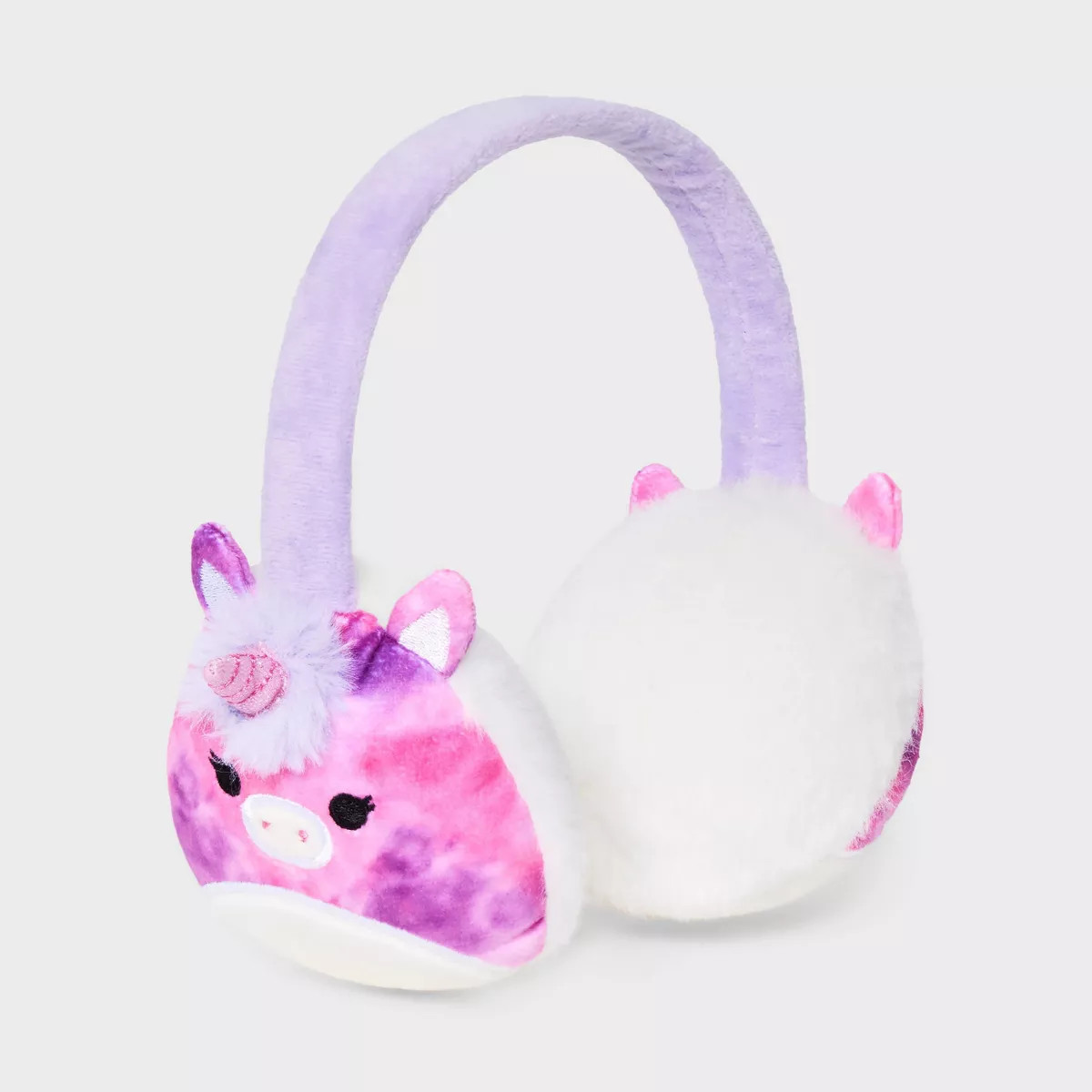 Girls' Squishmallows Earmuff - Purple | Target