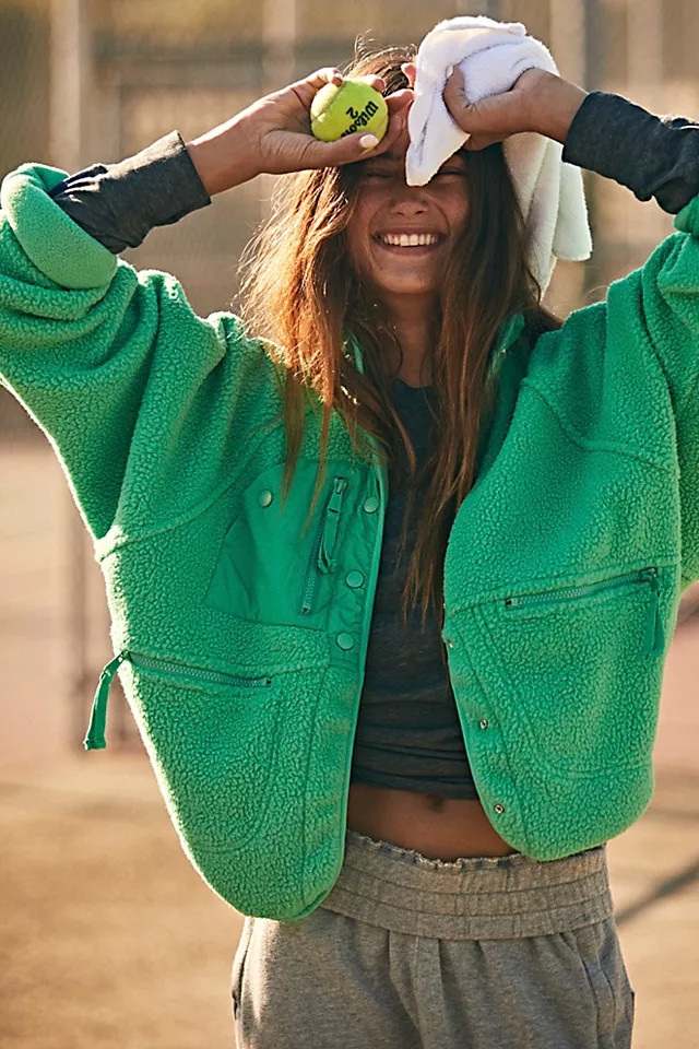 Hit The Slopes Fleece Jacket | Free People (Global - UK&FR Excluded)