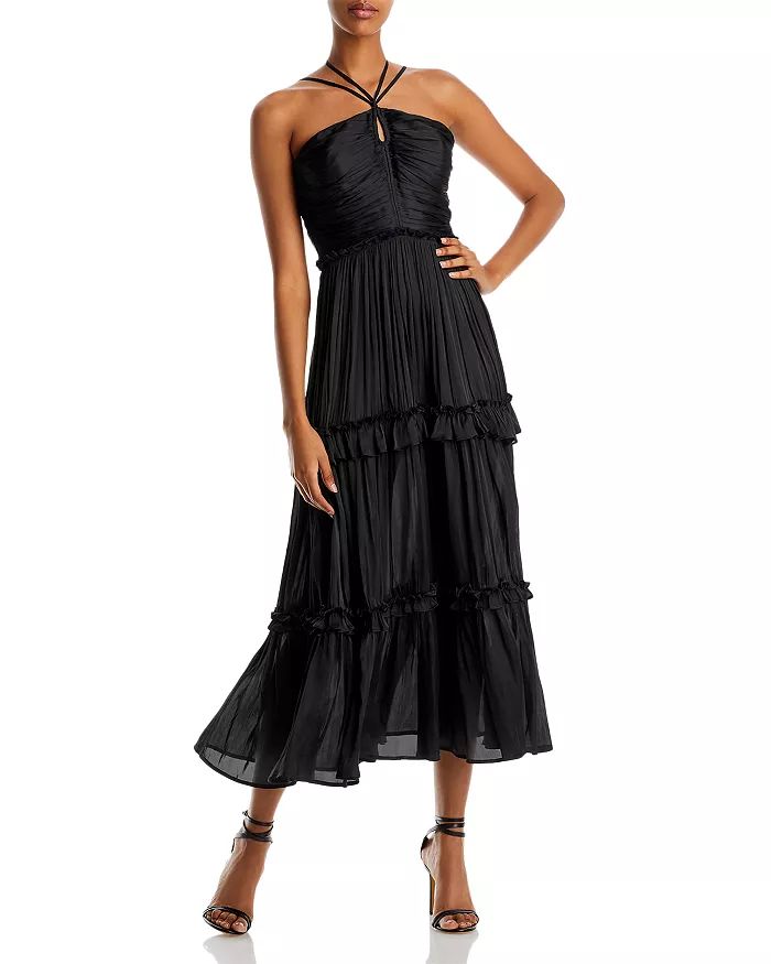 Strappy Ruched Midi Dress - 100% Exclusive | Bloomingdale's (US)