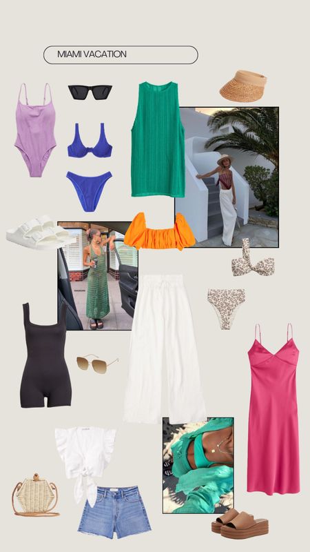 Miami vacation style inspo 🧡 Sharing some pieces I would want to bring for a trip to Miami! 🌸☀️

#LTKfit #LTKFind #LTKstyletip