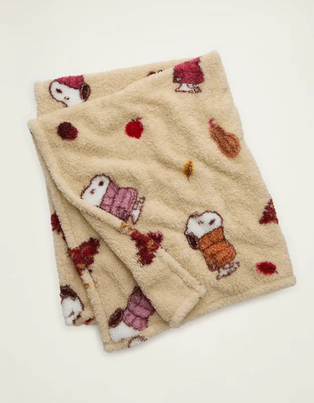 AE Snoopy Sweater Blanket | American Eagle Outfitters (US & CA)