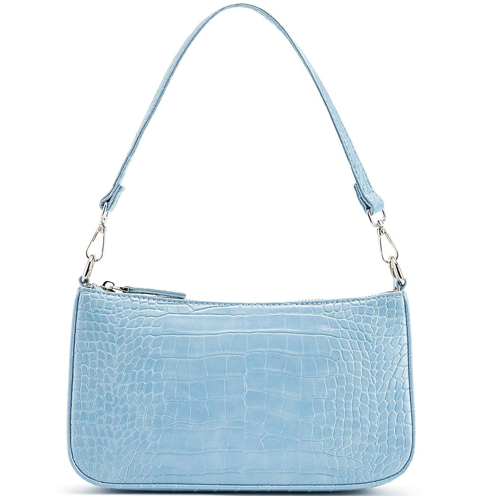 NIUEIMEE ZHOU Small Shoulder bag with 2 Removable Straps Cross Body Clutch Purse Handbag for Wome... | Amazon (US)