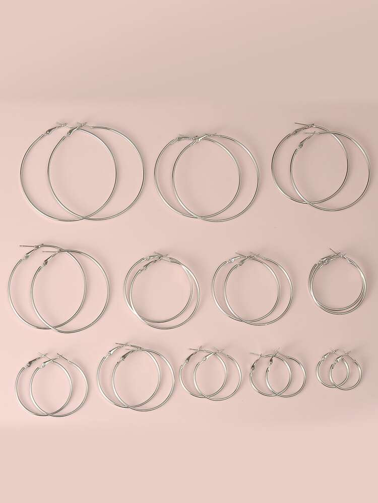 Simple Hoop Earrings | SHEIN