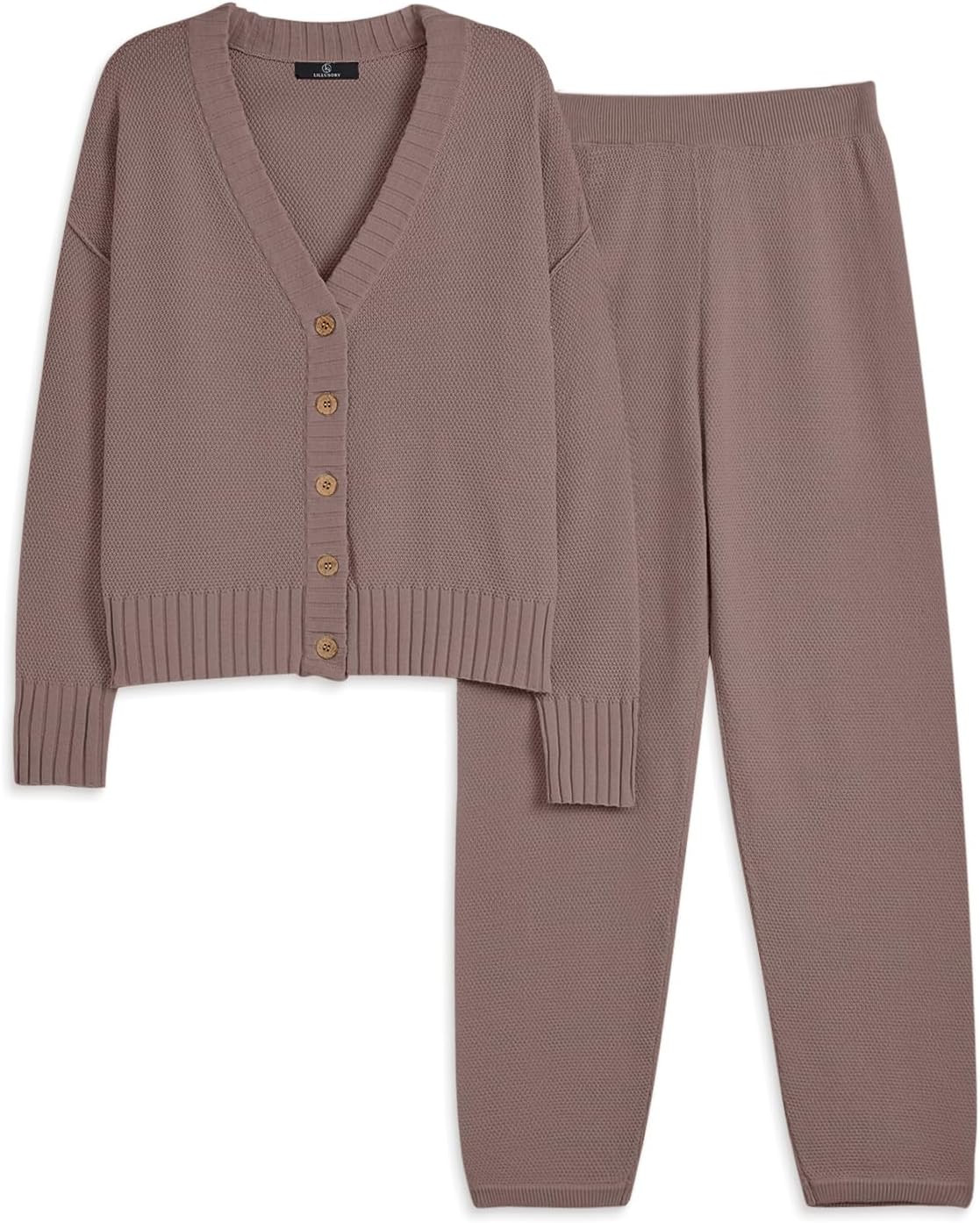 LILLUSORY Women 2 Piece Sweater Matching Lounge Sets 2026 Fall Outfit | Amazon (US)