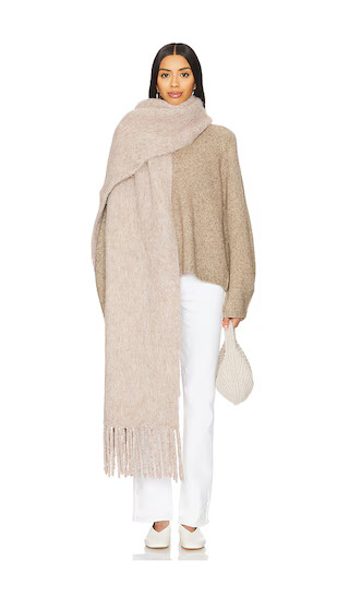 Tylar Scarf in Oat | Revolve Clothing (Global)