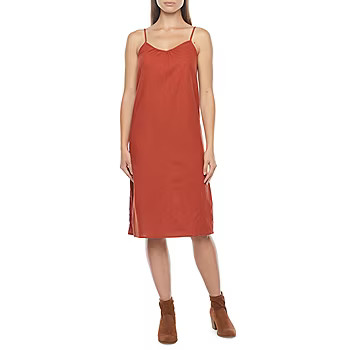 a.n.a Sleeveless Midi Slip Dress | JCPenney