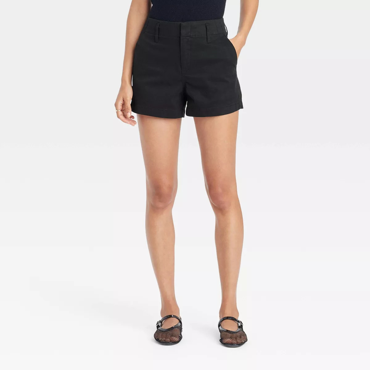 Women's High-Rise Chino Shorts - A New Day™ | Target