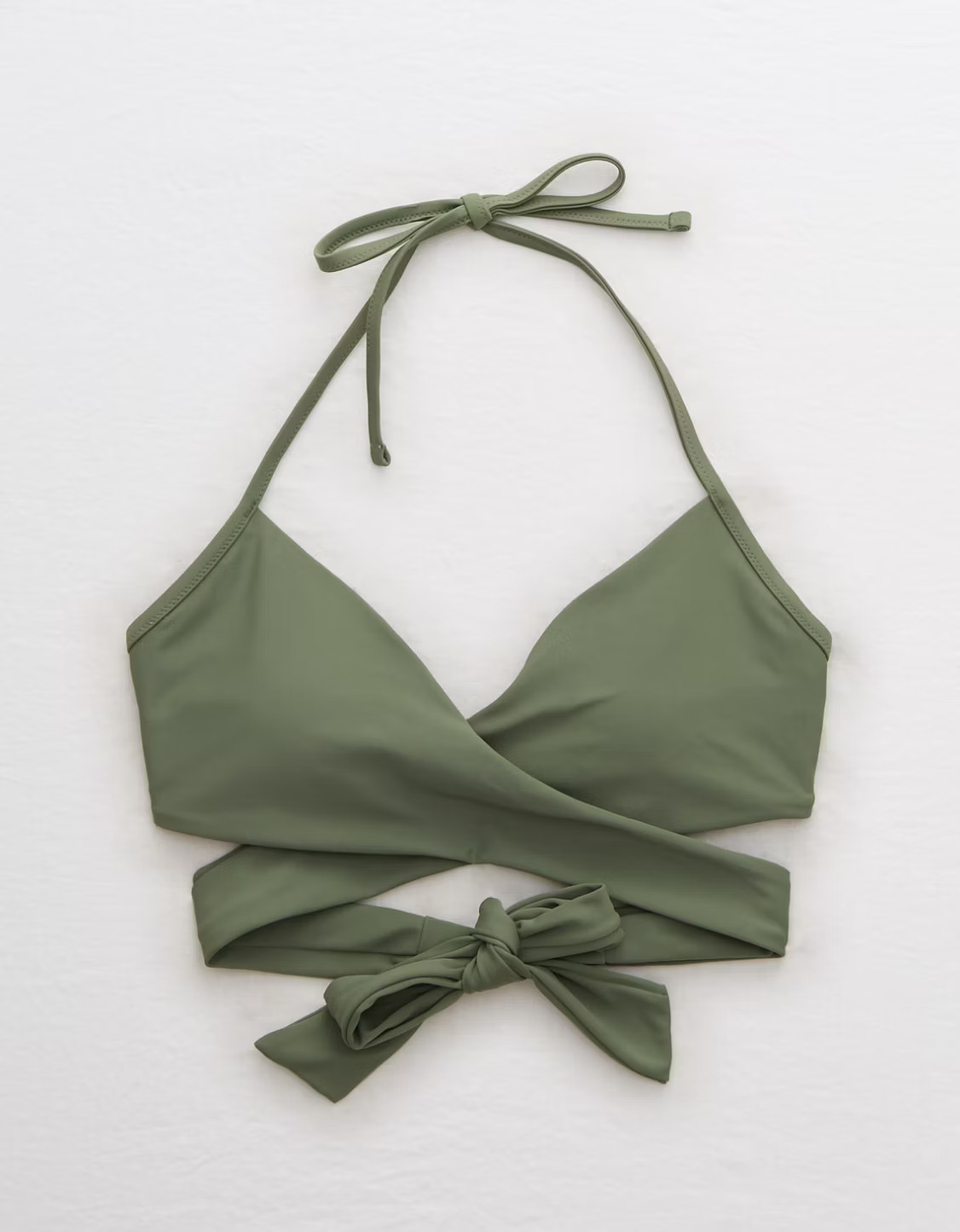 Aerie Wrap Halter Bikini Top | American Eagle Outfitters (US & CA)