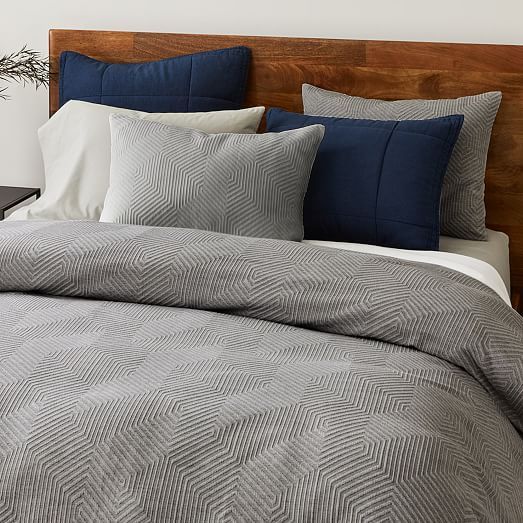 Modern Geo Duvet Cover & Shams | West Elm (US)