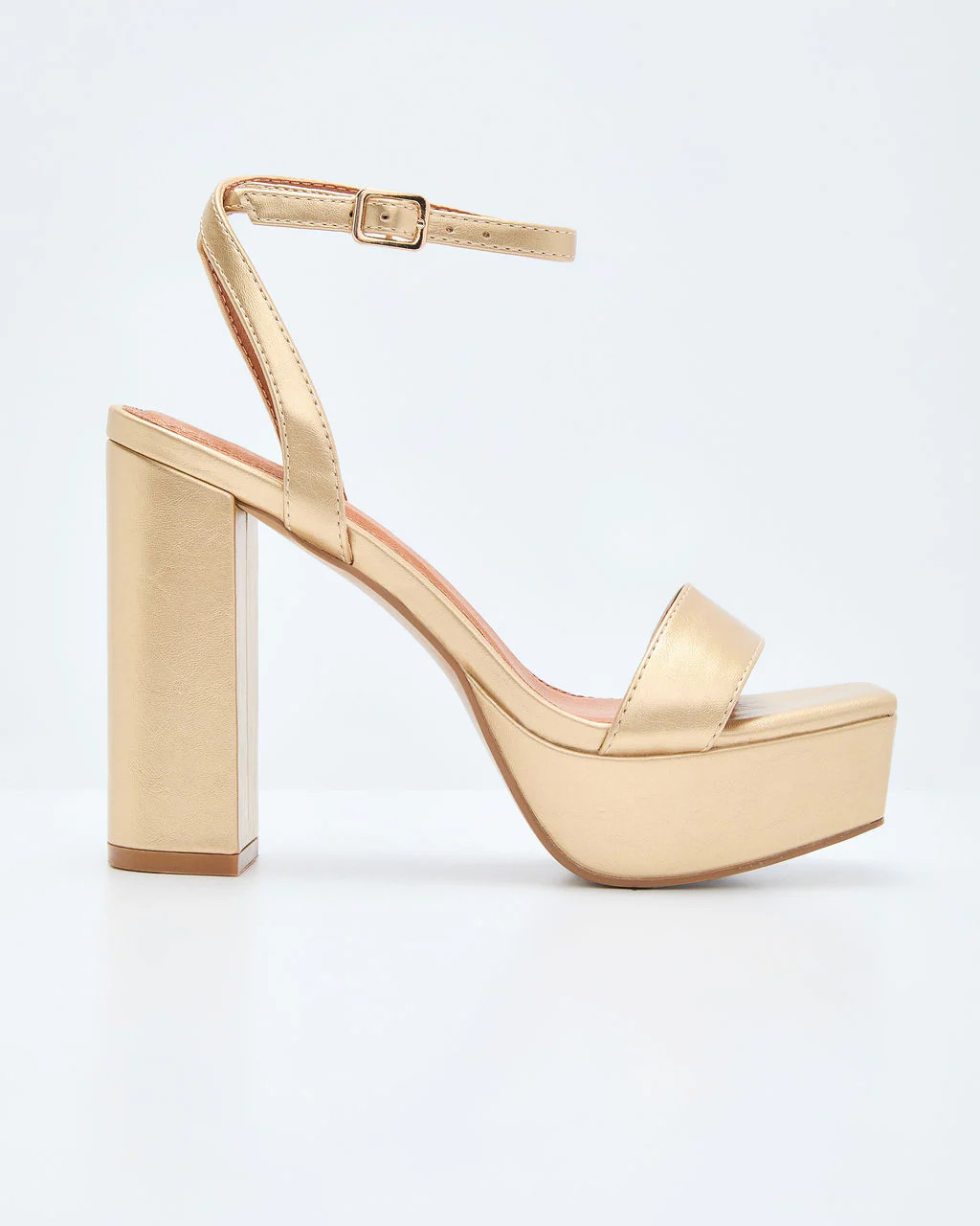 Cindria Metallic Platform Heels | VICI