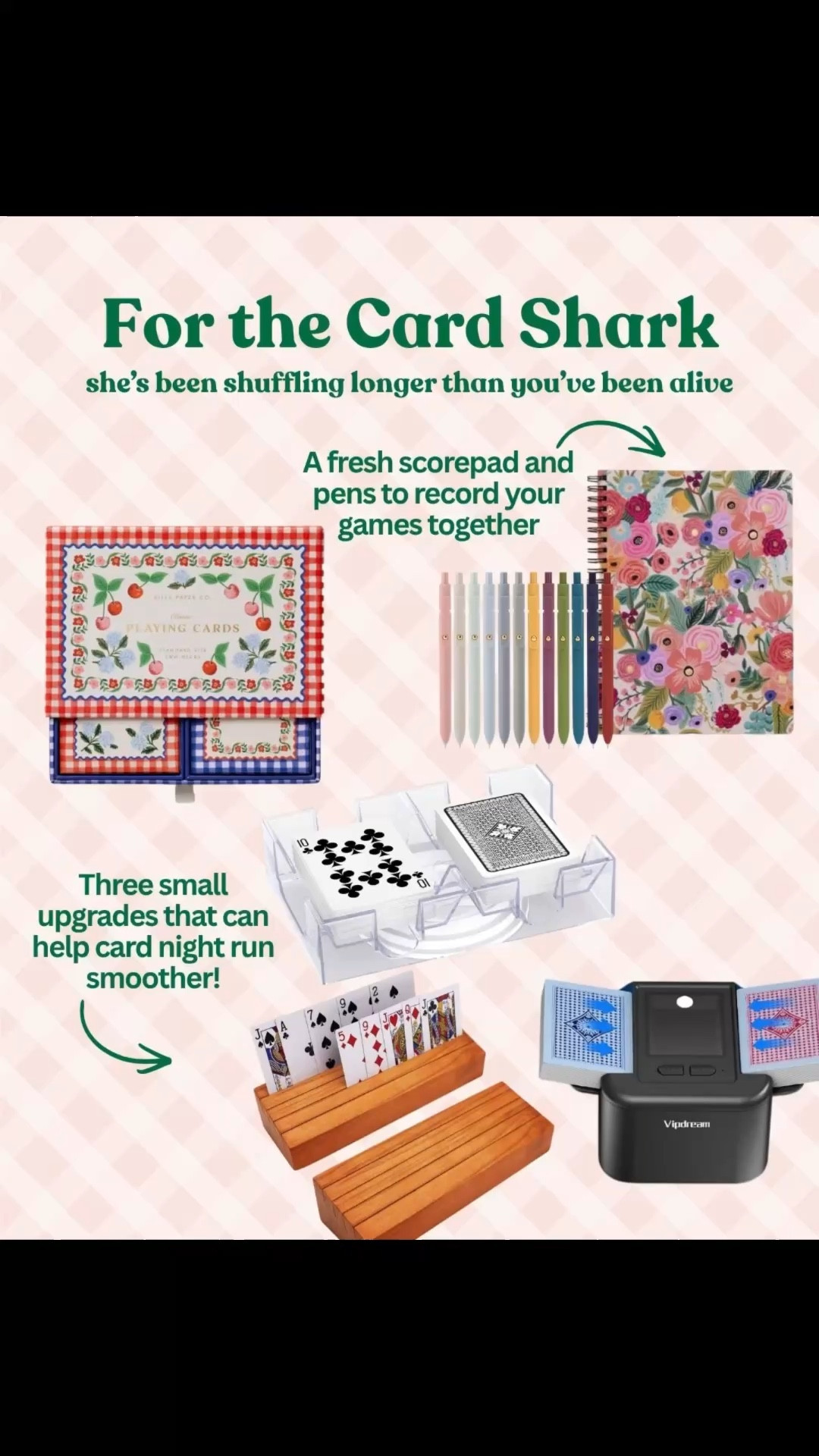 Mother’s Day Gift Ideas for the mom who loves to play cards.

#LTKHome #LTKSeasonal #LTKMothersDay