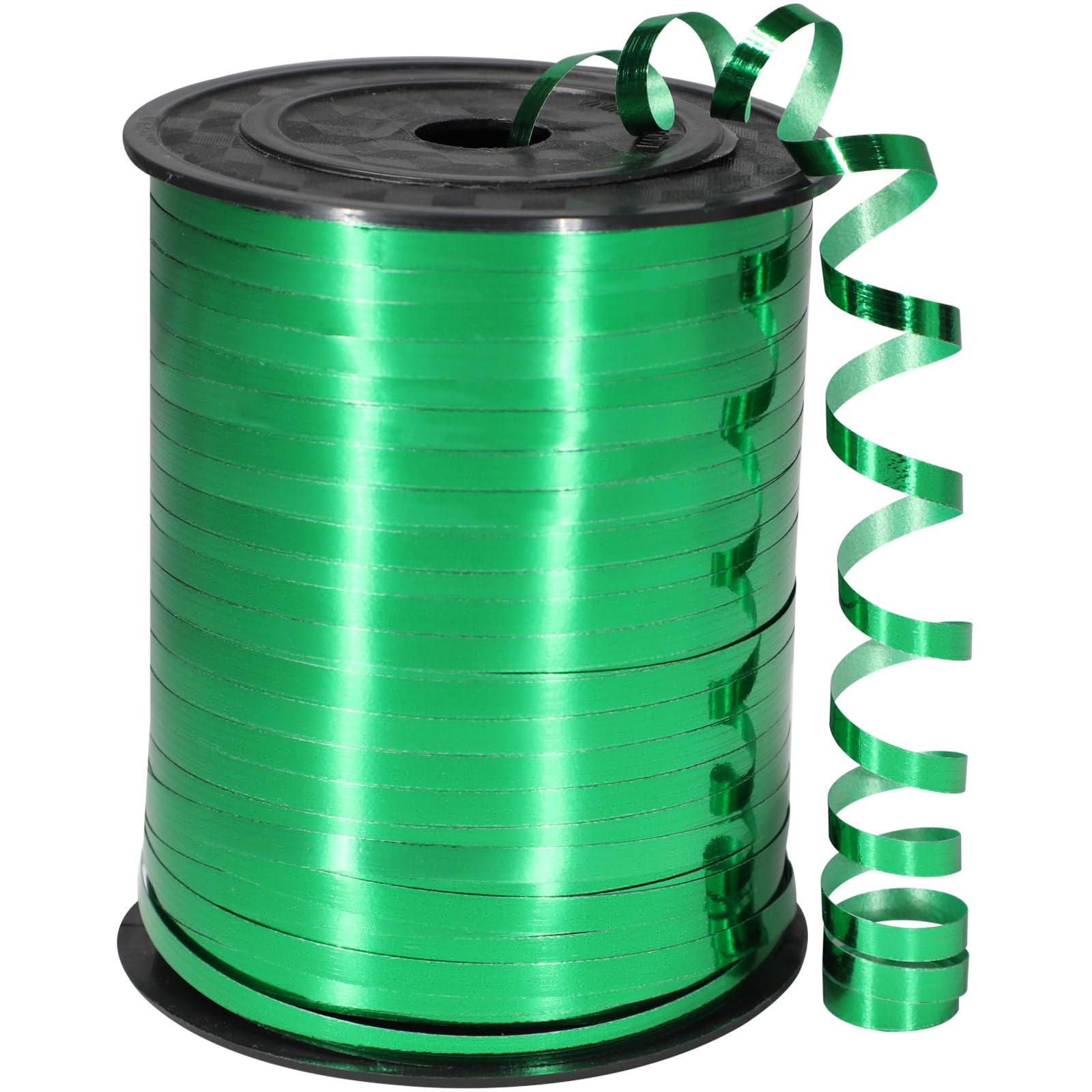 Green Ribbon, 500 Yard Premium Green Curling Ribbon, Metallic Shiny Curling Ribbon for Gift Wrapp... | Amazon (US)