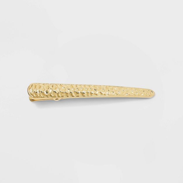 Alligator Hair Clip - Universal Thread™ Gold | Target