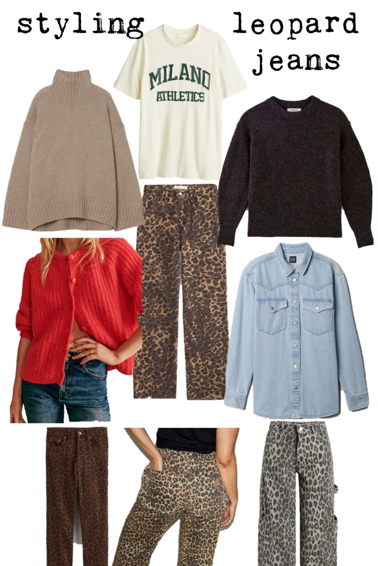 5 sure fire ways to style leopard jeans. 

#LTKmidsize #LTKcurves #LTKstyletip
