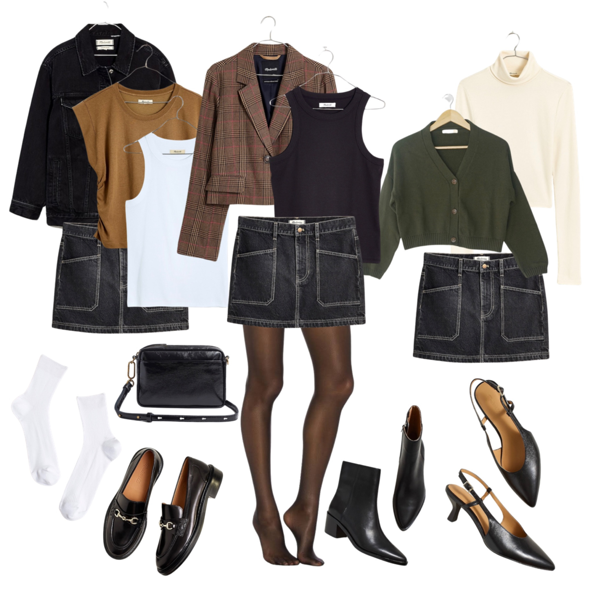 One casual skirt… numerous possibilities for an addition to your capsule wardrobe. #capsulewardrobe 

#LTKsalealert #LTKworkwear #LTKstyletip