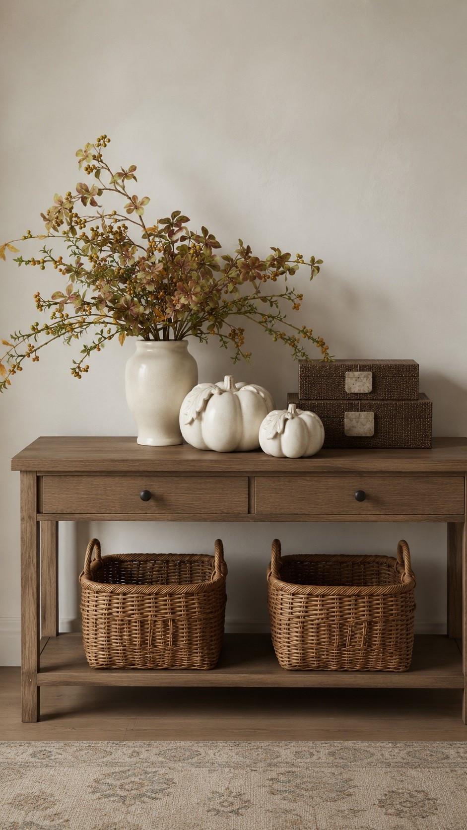 This entire console look 😍 yep you guessed it, Studio McGee!!

#LTKSeasonal #LTKmomlife #LTKHome