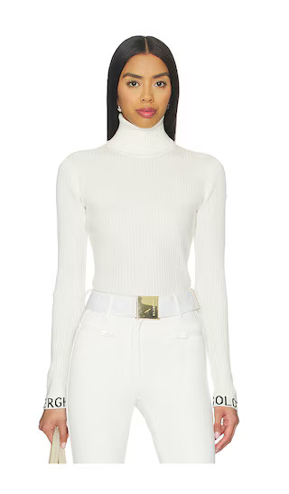 Mira Long Sleeve Knit Sweater in Cream | Revolve Clothing (Global)
