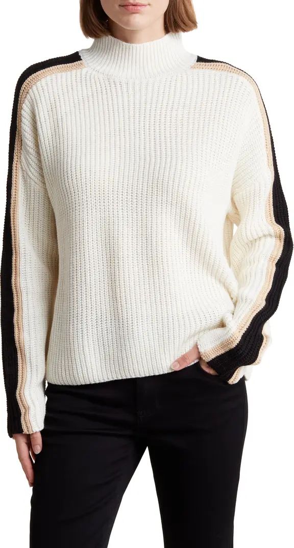Sporty Stripe Pullover Sweater | Nordstrom Rack