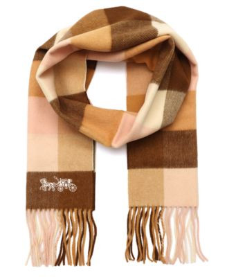 Women's Multicolored Check Muffler Scarf | Macy's