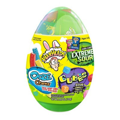 WARHEADS Easter Sour Scrambler Egg - 3.85oz | Target