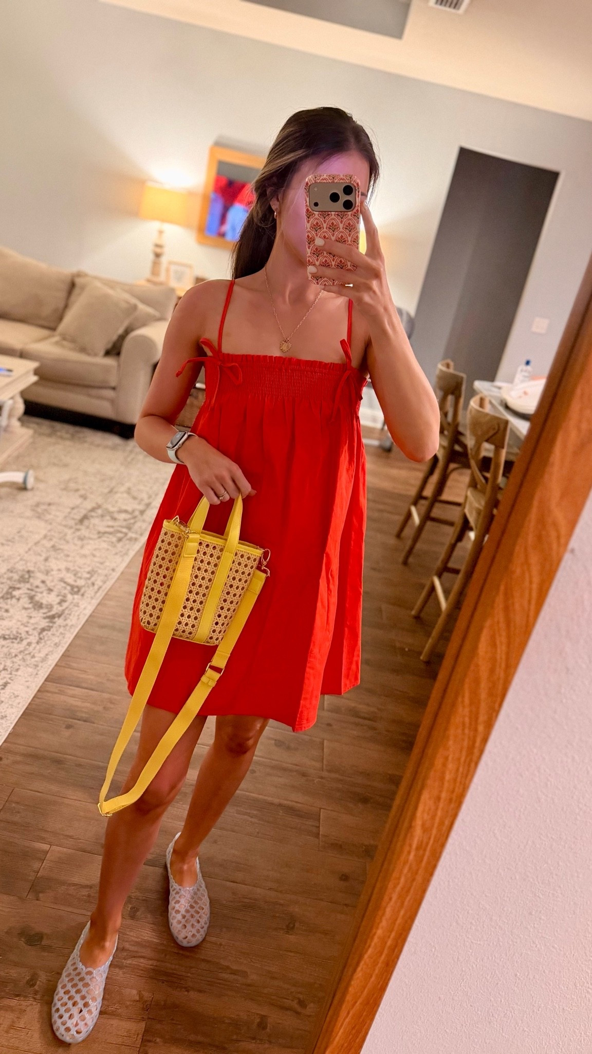Easy, affordable, & CUTE Walmart outfit ✨ except for the purse, which is old from Target, but linked similar!

Wearing XS in dress and 8 in shoes so both are TTS 🥰

#LTKootd #LTKgrwm #LTKmomlife