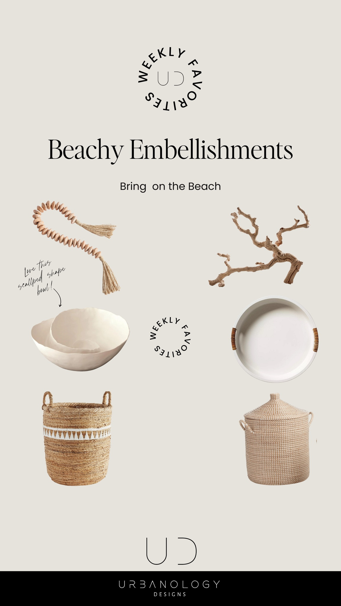 Bring the beach to you, with beach inspired embellishments!

Textured neutrals inspired by nature… beckon the salt & sea to your doorstep!

#LTKFind #LTKhome #LTKSeasonal