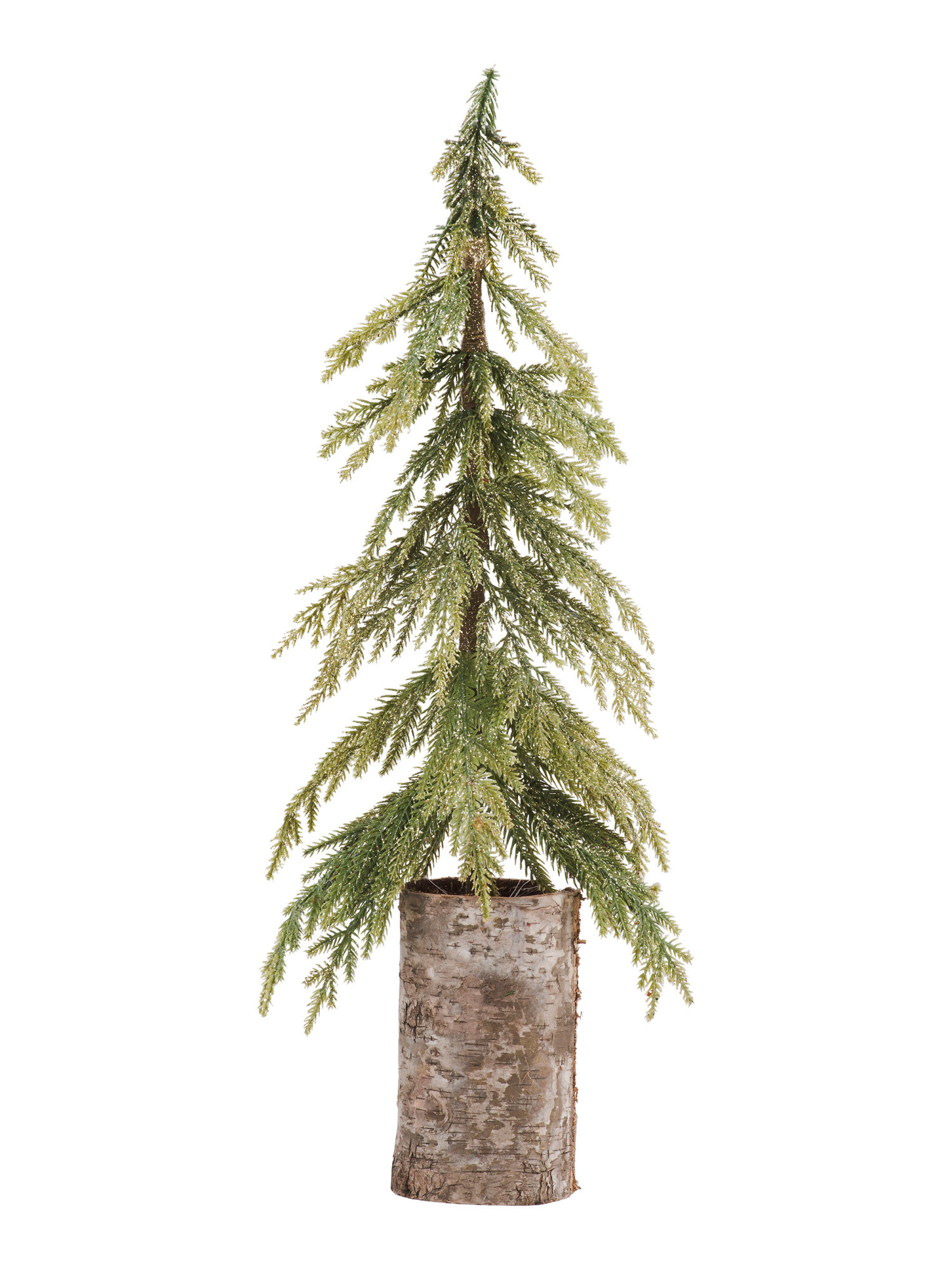 18in Gold Tone Finish Tree In Birch Pot | TJ Maxx
