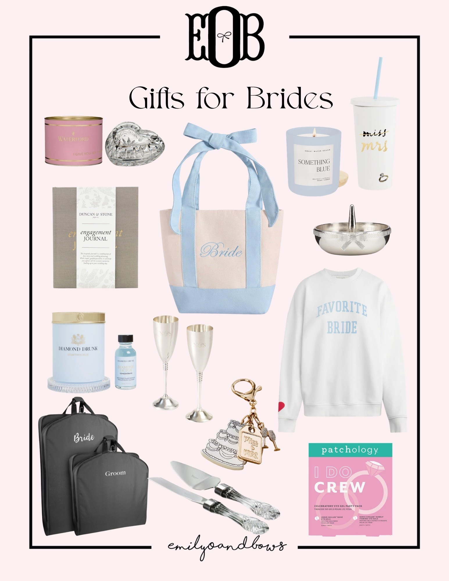 Gifts for the brides! Wedding season is upon us and if you need a little gift for the brides in your life for engagement parties, bridal luncheons, showers and more we rounded up some of our favorites!👰🏻‍♀️💍