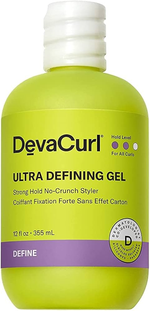 DevaCurl Ultra Defining Gel Strong Hold No-Crunch Styler | Non-Flaking Formula | Non-Sticky | Amazon (US)