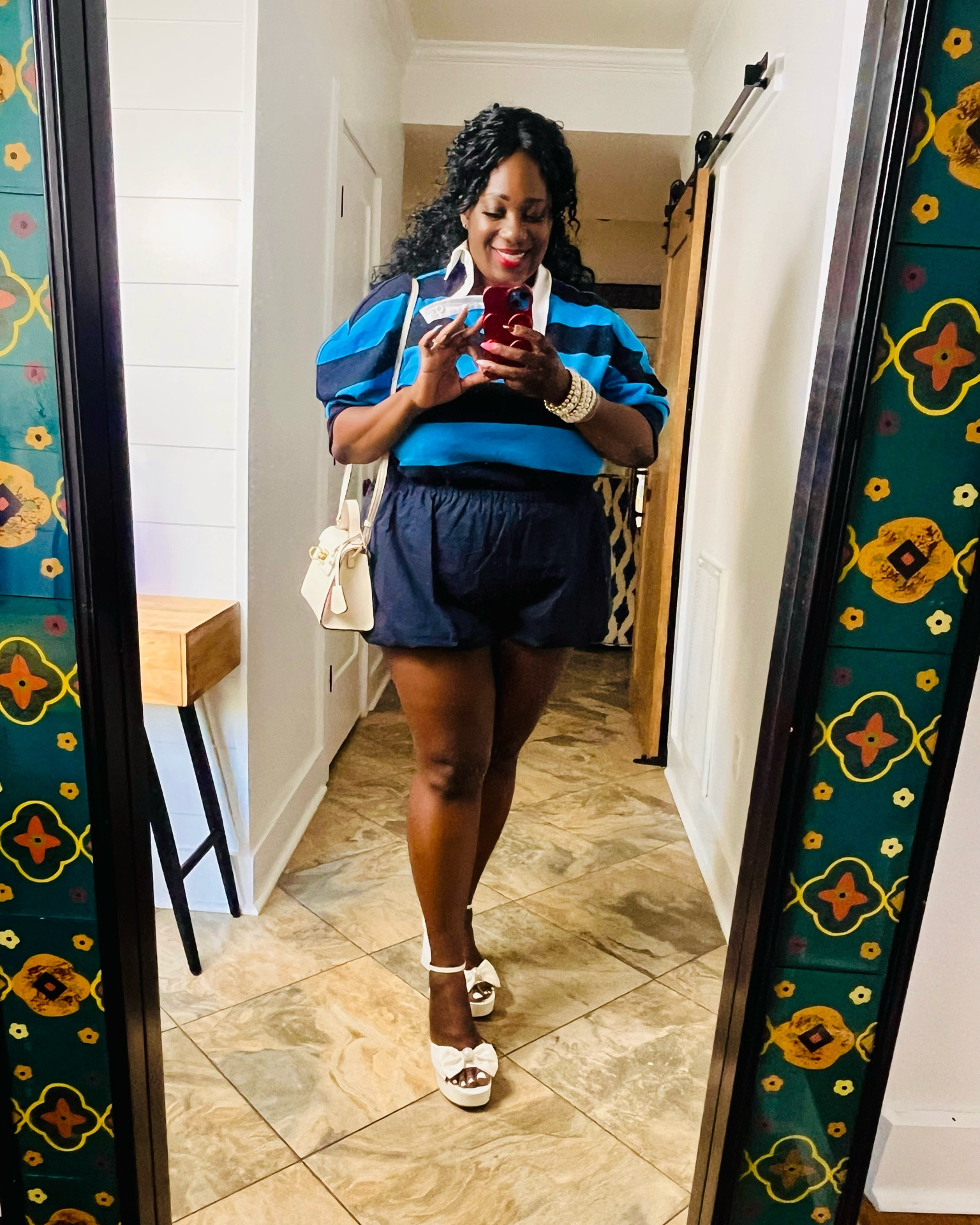 Don’t you just love it when your @Target summer date night outfit comes together just as you imagined and your mirror reflection validates it?! It’s my favorite!💙

Updated: The KBB bubble shorts are updated in the app🩵 I bought the XXL

@Target #ad #sponsored

#LTKOver40 #LTKPlusSize #LTKootd