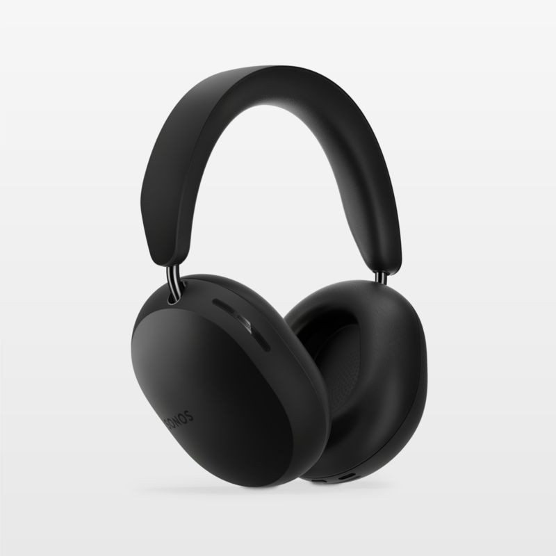 Sonos Ace Black Wireless Headphones with Noise Cancellation | Crate & Barrel | Crate & Barrel