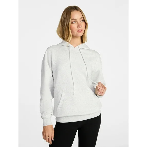 No Boundaries Essential Fleece Hoodie, Women's Sizes XXS-XXL | Walmart (US)