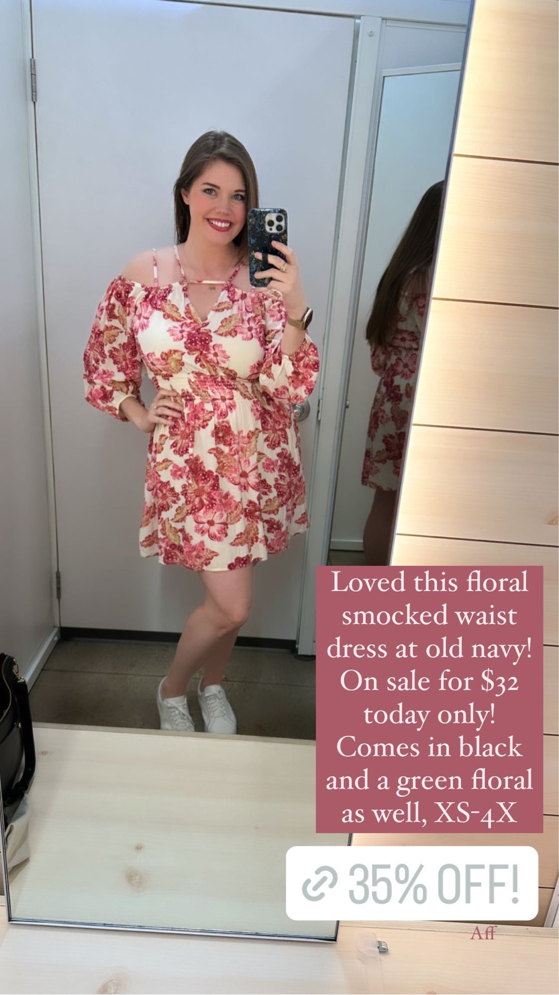 Today only this beautiful floral dress from Old Navy is on sale for only $32! I am 5'8" tall and I'm wearing a large. XS-4X available. It also comes in some other colors so I will link those as well as some other great Easter dress options!

Old Navy dresses, Easter dresses, Easter dresses under $50, Easter dresses under $40, Easter dresses under $35, Old Navy, new arrivals, floral, mini dress, smocked, dress, elastic waist, dress, dress with sleeves, spring dress with sleeves, wedding guest dress under $50, wedding guest dress under $40, spring wedding, guest dress, summer wedding guest dress, plus size Easter dress, plus size wedding guest dress, cold shoulder dress 

#LTKwedding #LTKstyletip #LTKunder50