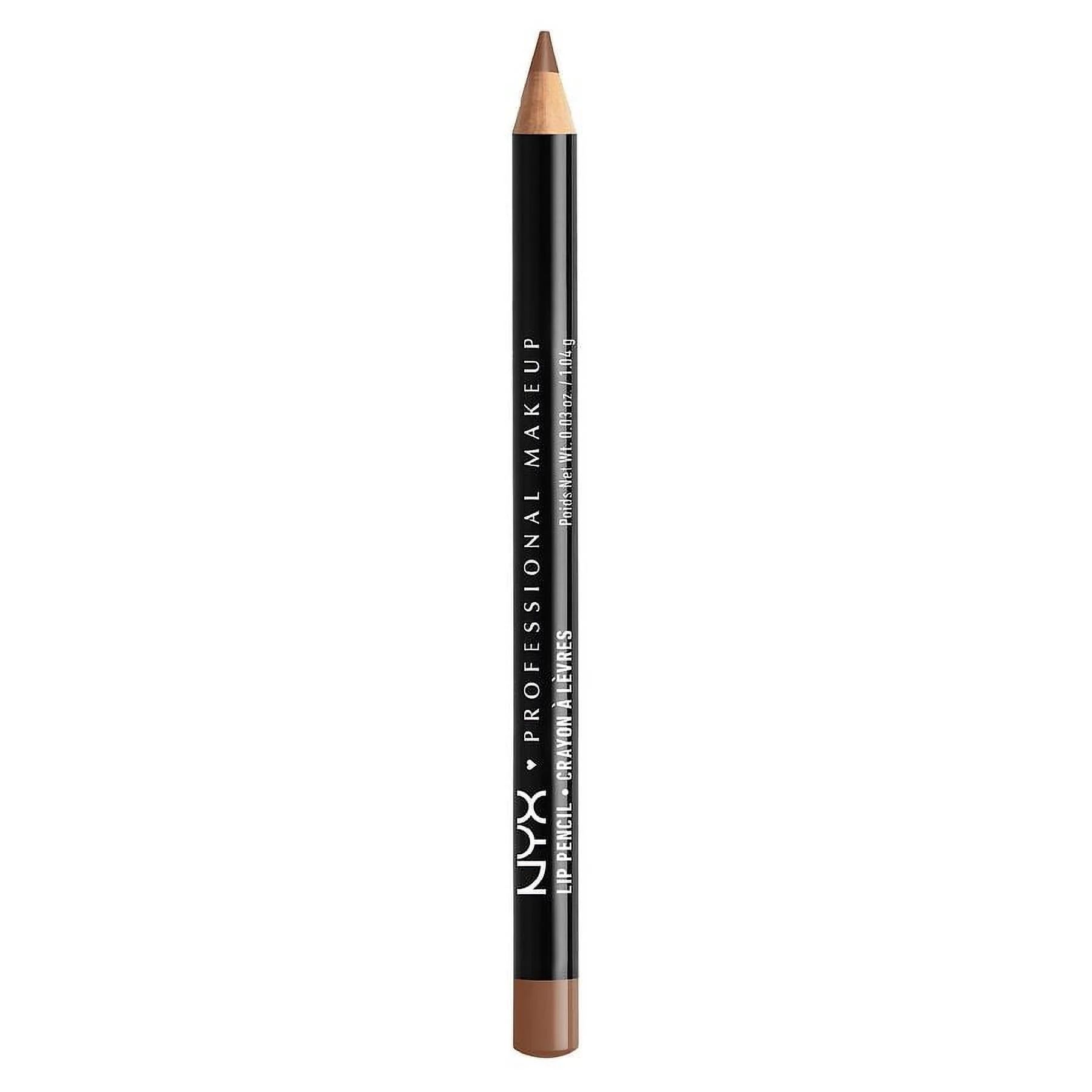 NYX Professional Makeup Slim Lip Pencil Creamy Long-Lasting Lip Liner, Nude Truffle 0.04 oz | Walmart (US)