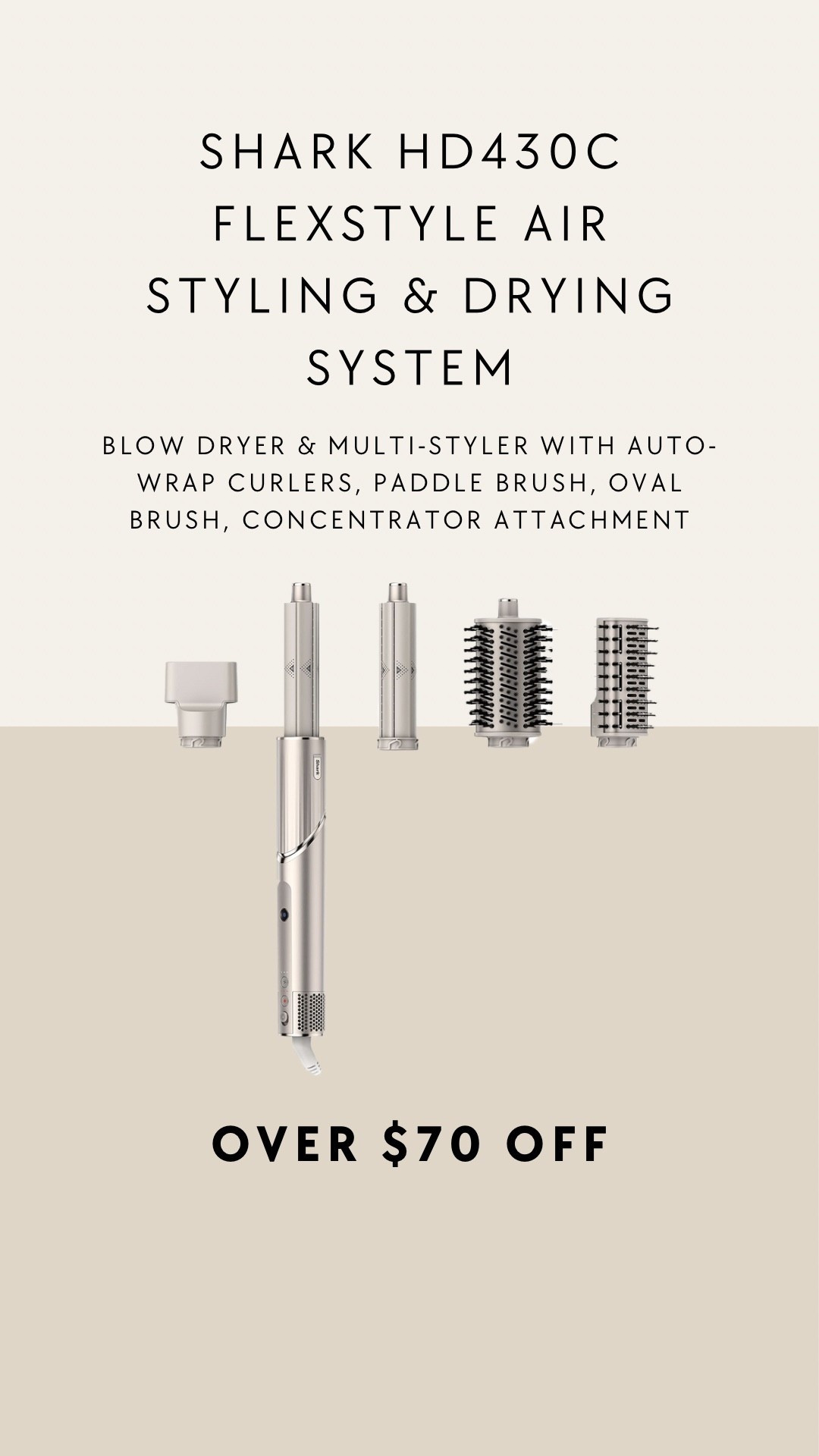 Absolutely love this hair dryer and styler! It dries my hair so quickly with little to no heat and the styling attachments give me the perfect blow out while reducing damage to my hair like my other heat tools! A must buy and a great gift! 

#LTKcanada #LTKsale #LTKbeauty