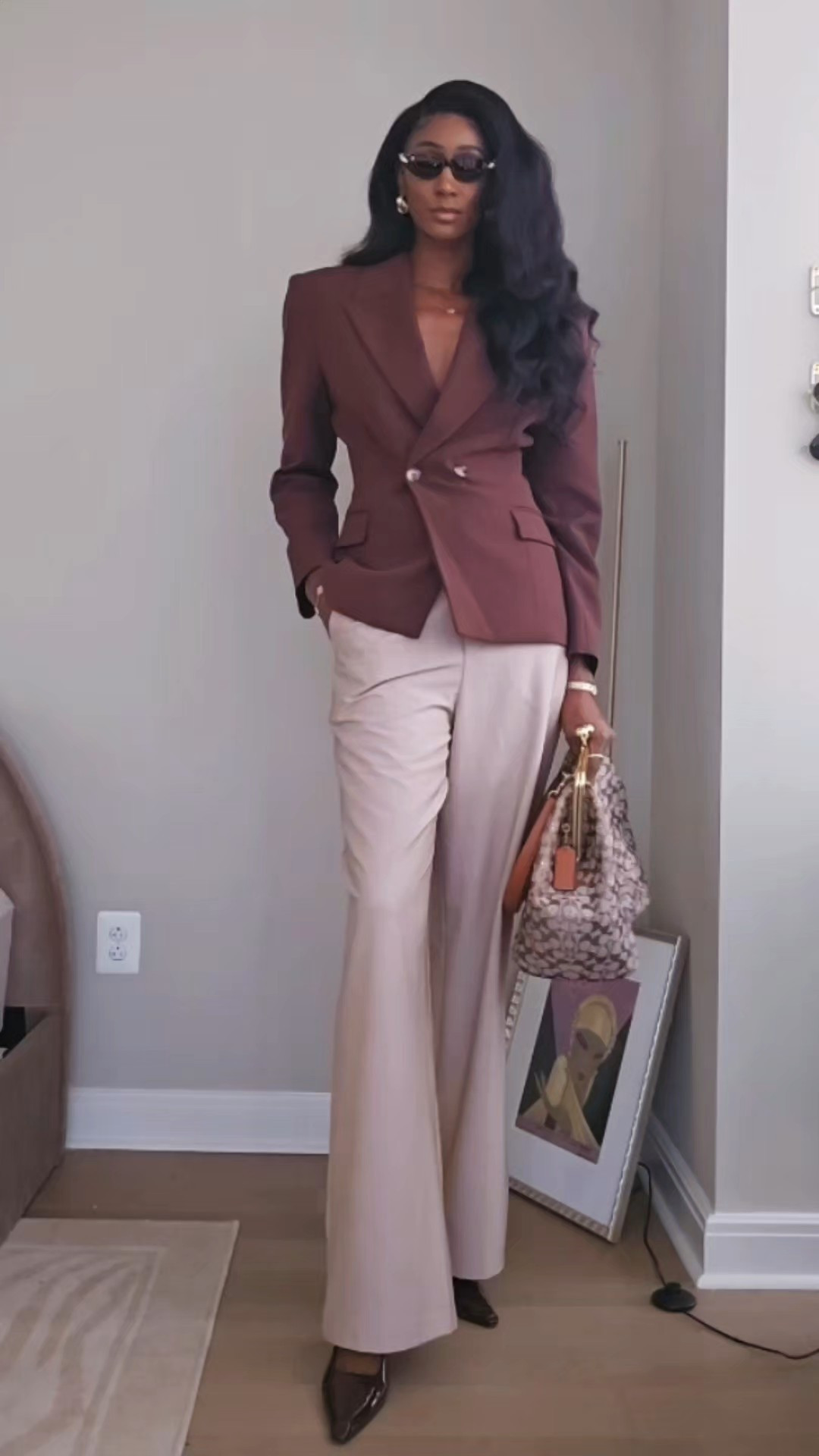 Ready for my closeup! My outfit for my panel appearance. This look server it's objective. I wanted to look polished, poised and professional. Mission accomplished! 

#LTKTall #LTKStyleTip #LTKItBag