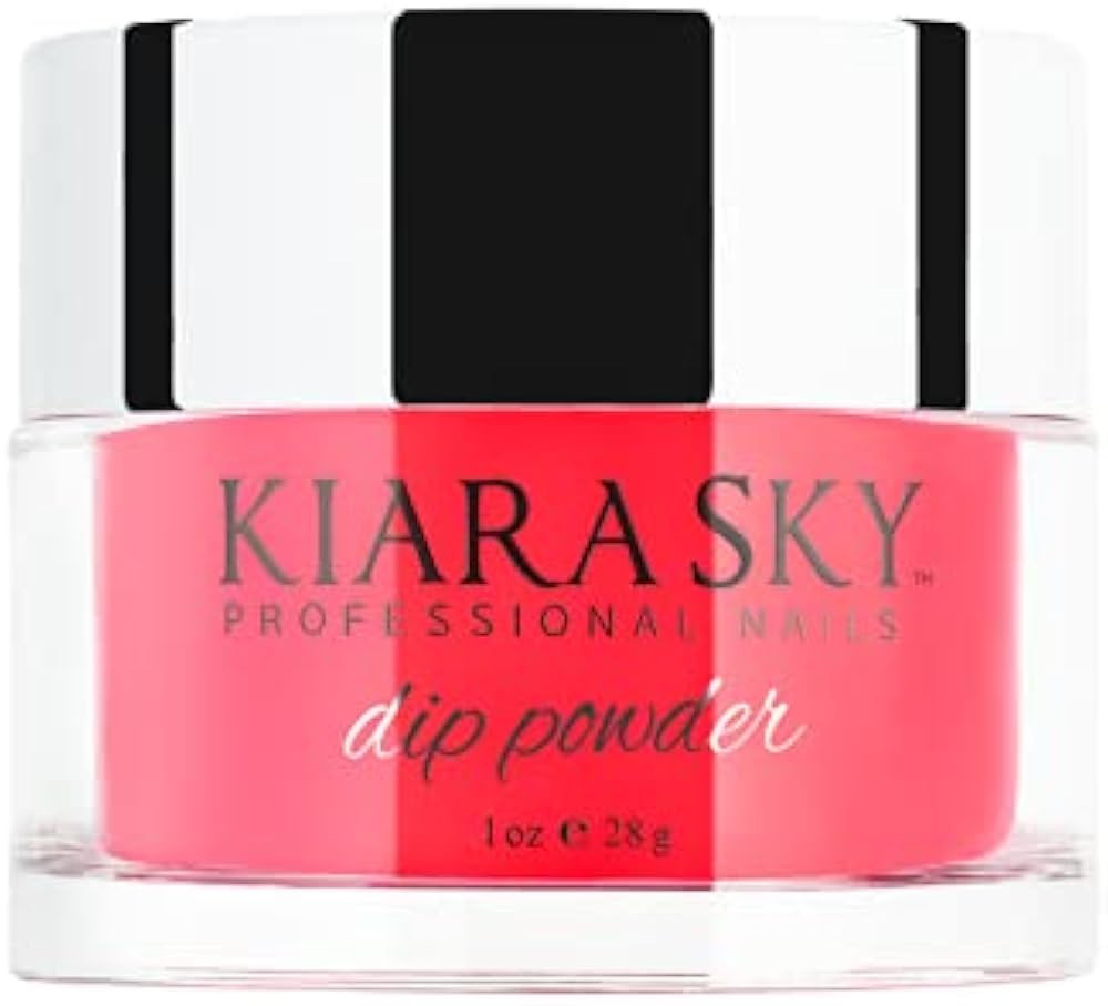 Kiara Sky Nail Dipping Powder Glow Collection 1 oz. (Red Hot Glo) | Amazon (US)