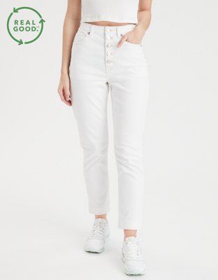 Stretch Highest Waist Mom Jean | American Eagle Outfitters (US & CA)