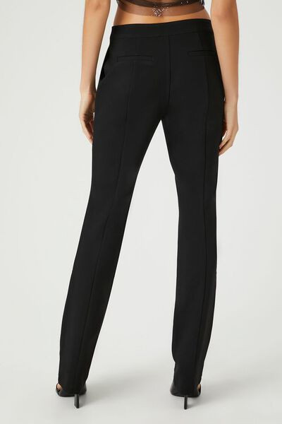 Low-Rise Straight-Leg Pants | Forever 21