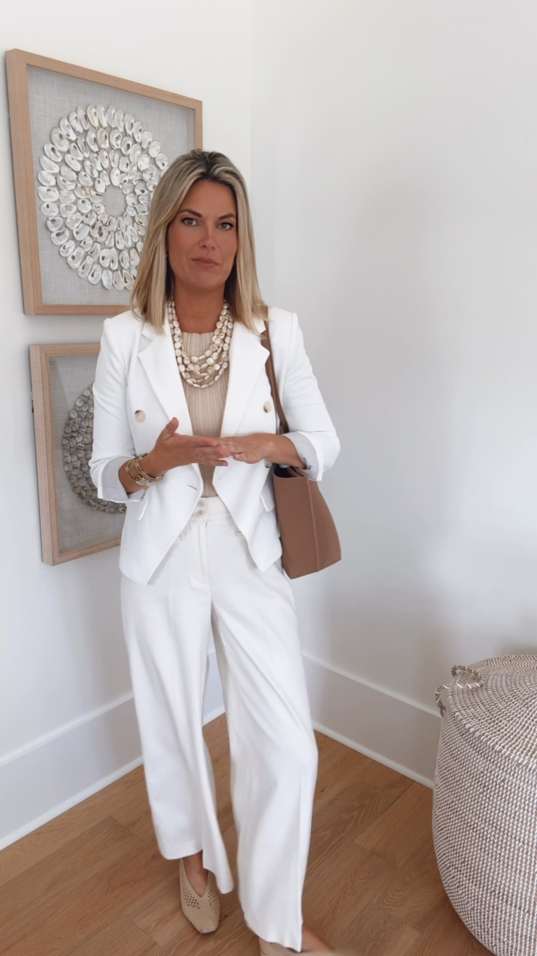 Workwear! I have on small tops and small pants. I sized down in the length for a cropped fit. I am 5’11”. Use code RACHELXSPANX for a 15% off new customer discount.

#LTKWorkwear #LTKTall #LTKSaleAlert