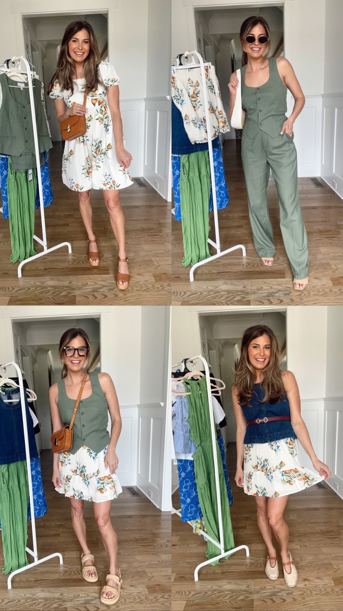 Dress - selling out fast / few sizes have restocked size down. Really beautiful in person 
Set - size down / fully stocked / linen material 
Skirt - size down runs long 
Denim top - TTS 

#walmartpartner @walmart @walmartfashion #walmartfashion @shop.ltk #liketkit #liketk.it/xx

#LTKFindsUnder50 #LTKSeasonal #LTKStyleTip