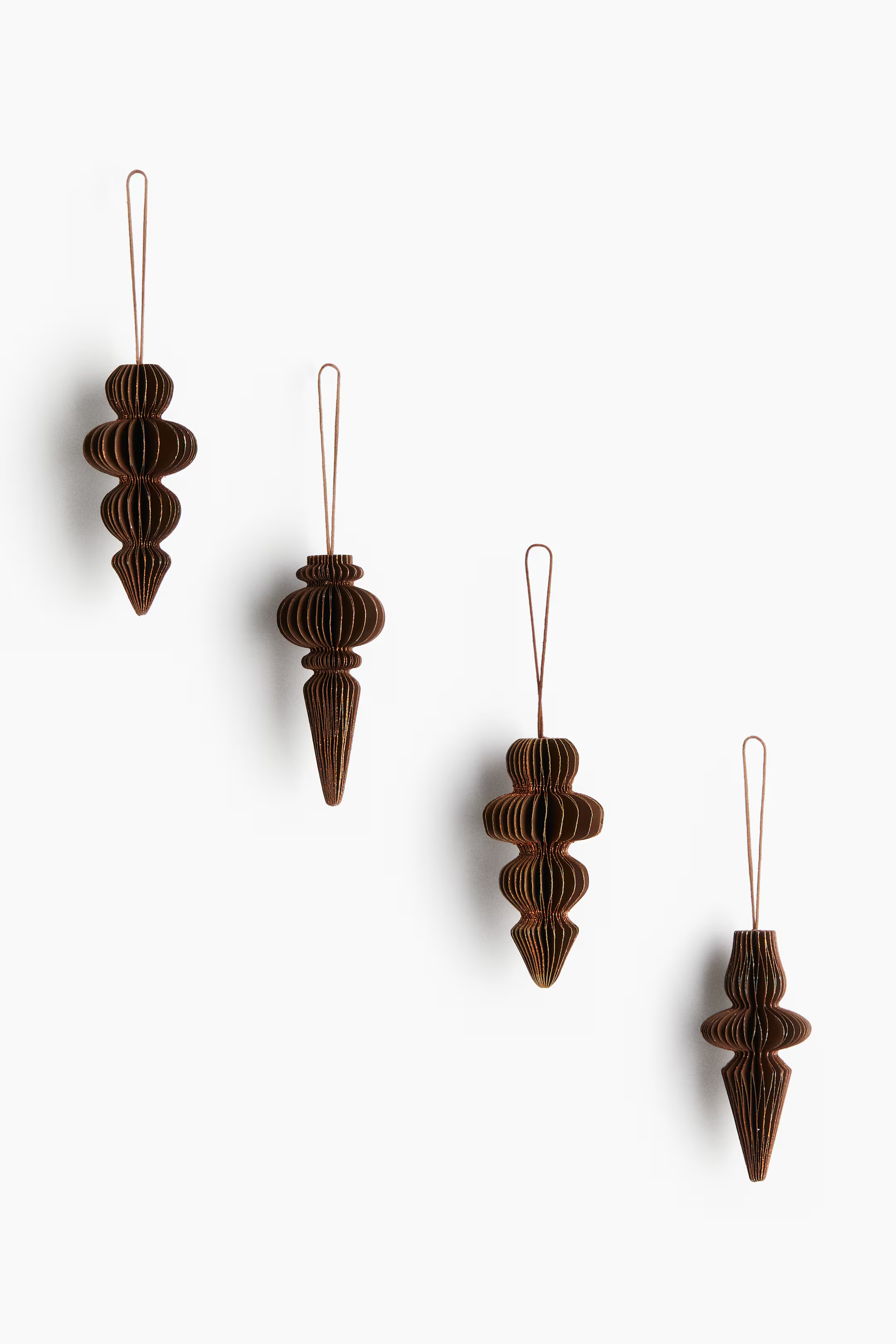 4-pack paper Christmas decorations | H&M (UK, MY, IN, SG, PH, TW, HK)