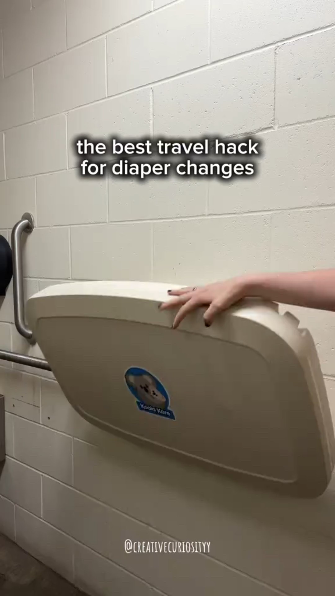 Travel hack for on the go with a little one in diapers! 

#LTKBaby #LTKFamily #LTKTravel